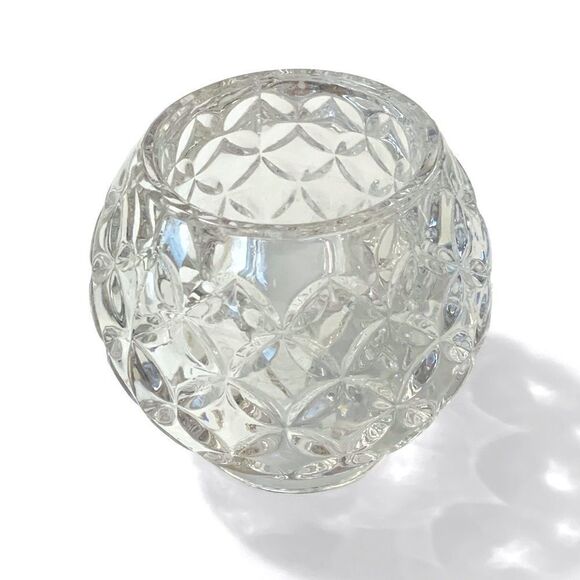 Glass Crystal Ball Candle Votive - Picture 4 of 5